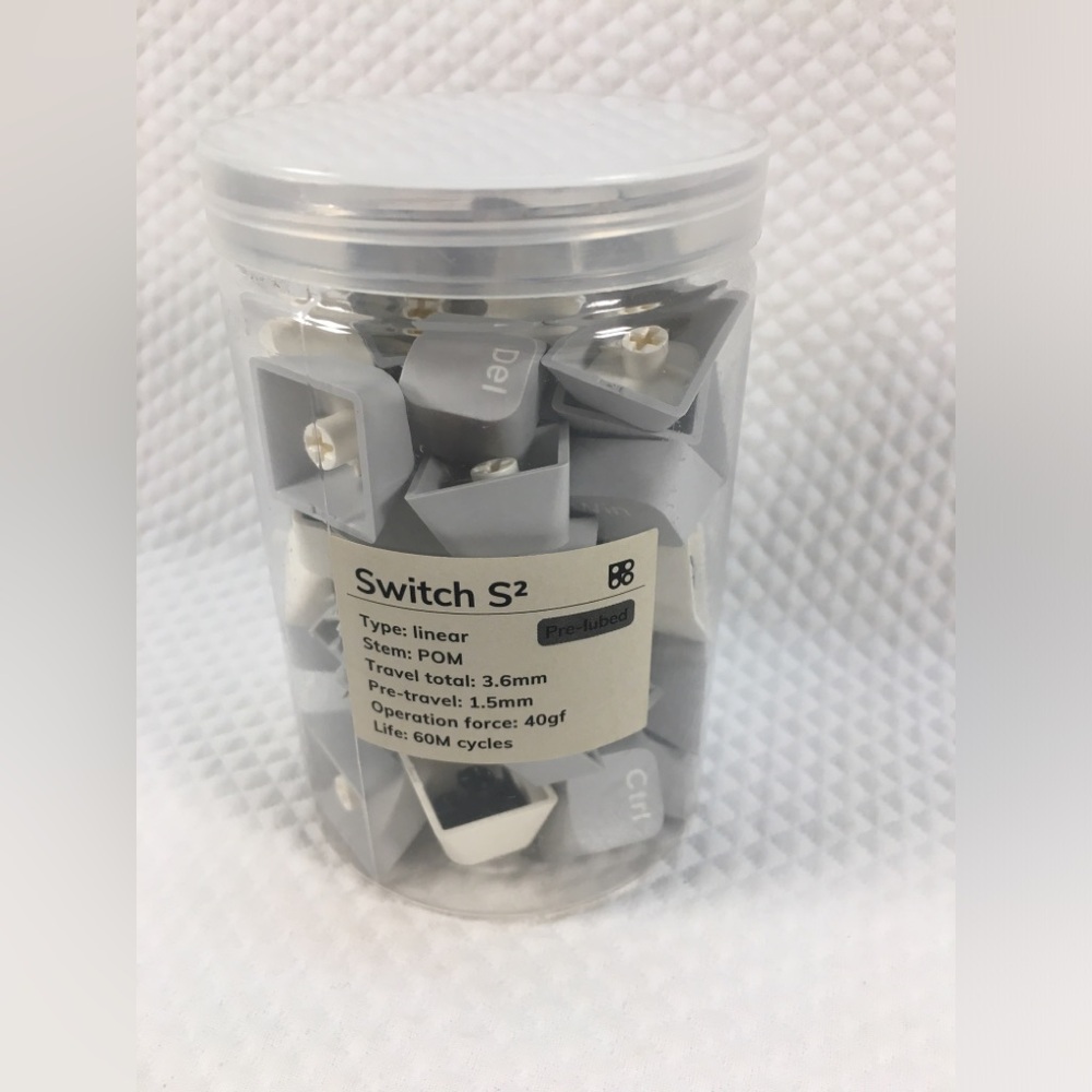Switch S2 Linear Mechanical Key Switches - Gray
